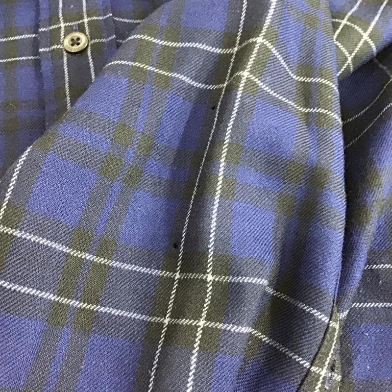 モンベル mont-bell シャツ、ブラウス 長袖 1104993 メリノウールトレールシャツ チェックシャツ M チェック マルチカラー / マルチカラー /  メンズ USED 古着 中古 10150132