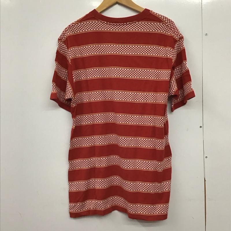 クーティー COOTIE Tシャツ 半袖 半袖カットソー プリントTシャツ クルーネックカットソー L プリント 赤 / レッド /  メンズ USED 古着 中古 10150135