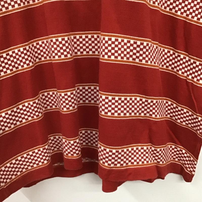 クーティー COOTIE Tシャツ 半袖 半袖カットソー プリントTシャツ クルーネックカットソー L プリント 赤 / レッド /  メンズ USED 古着 中古 10150135
