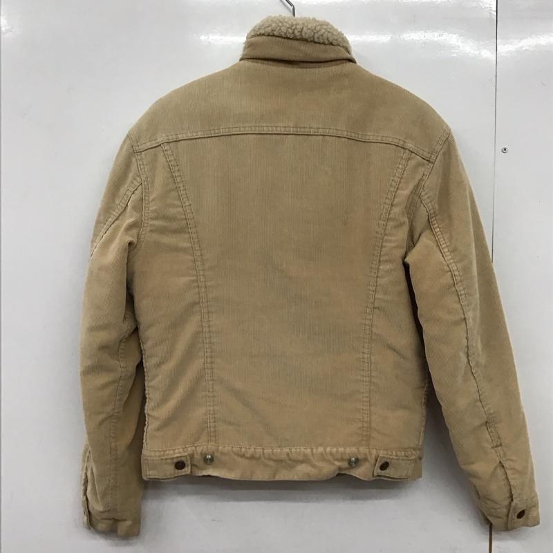 リーバイス Levi s ジャケット、上着 ジャンパー、ブルゾン コーデュロイジャケット カジュアルジャケット アウター 38 無地 ベージュ / ベージュ /  メンズ USED 古着 中古 10150137
