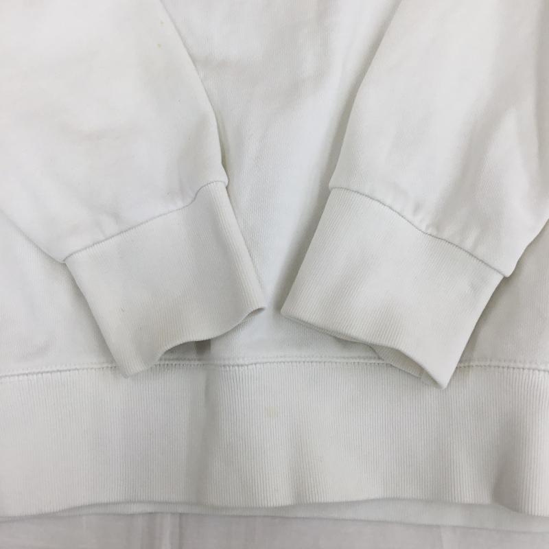 メゾンキツネ MAISON KITSUNE トレーナー 長袖 FW16M706 M ロゴ、文字 白 / ホワイト /  メンズ USED 古着 中古 10150143