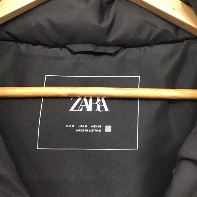 ザラ ZARA ベスト ベスト S 無地 黒 / ブラック /  レディース USED 古着 中古 10150149