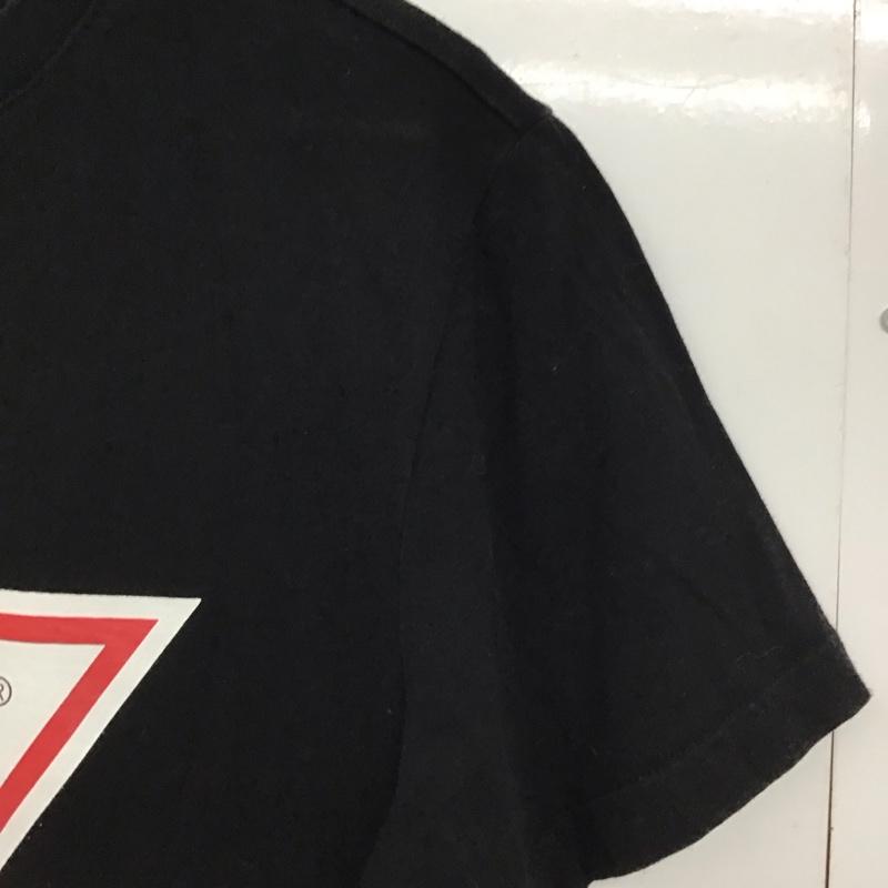 ゲス Guess Tシャツ 半袖 M プリント X ロゴ、文字 黒 / ブラック /  メンズ USED 古着 中古 10150155