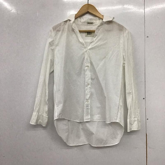 ニコアンド niko and... シャツ、ブラウス 長袖 M 無地 白 / ホワイト /  レディース USED 古着 中古 10150164