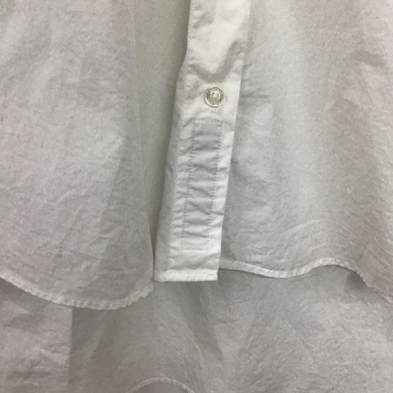 ニコアンド niko and... シャツ、ブラウス 長袖 M 無地 白 / ホワイト /  レディース USED 古着 中古 10150164