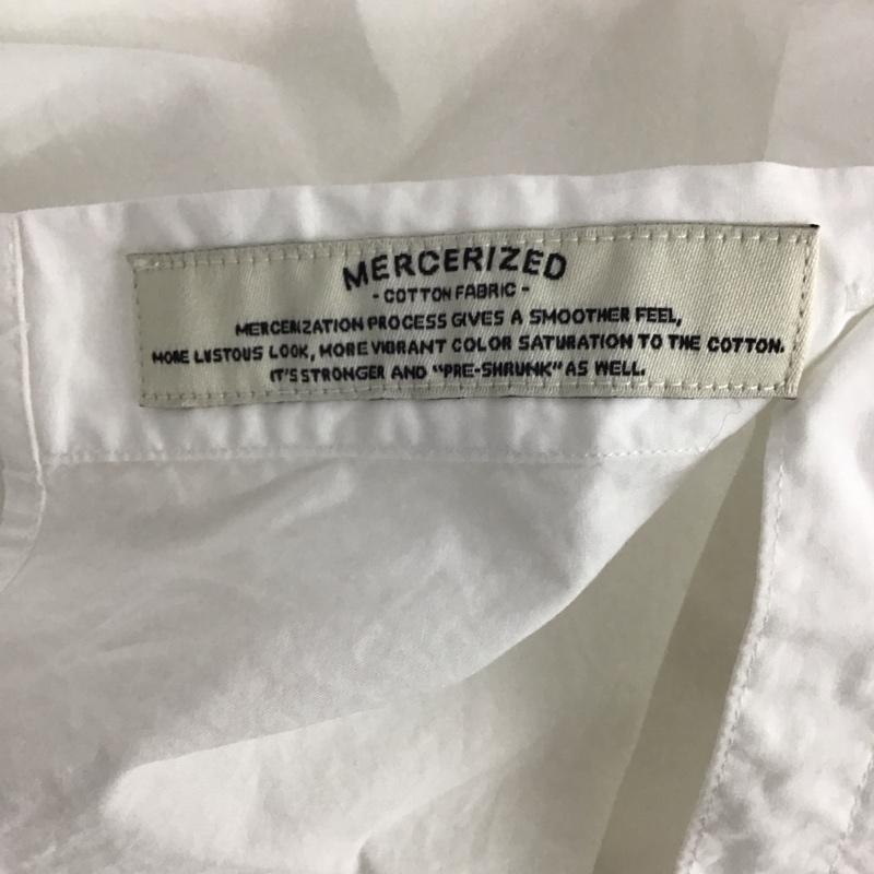 ニコアンド niko and... シャツ、ブラウス 長袖 M 無地 白 / ホワイト /  レディース USED 古着 中古 10150164
