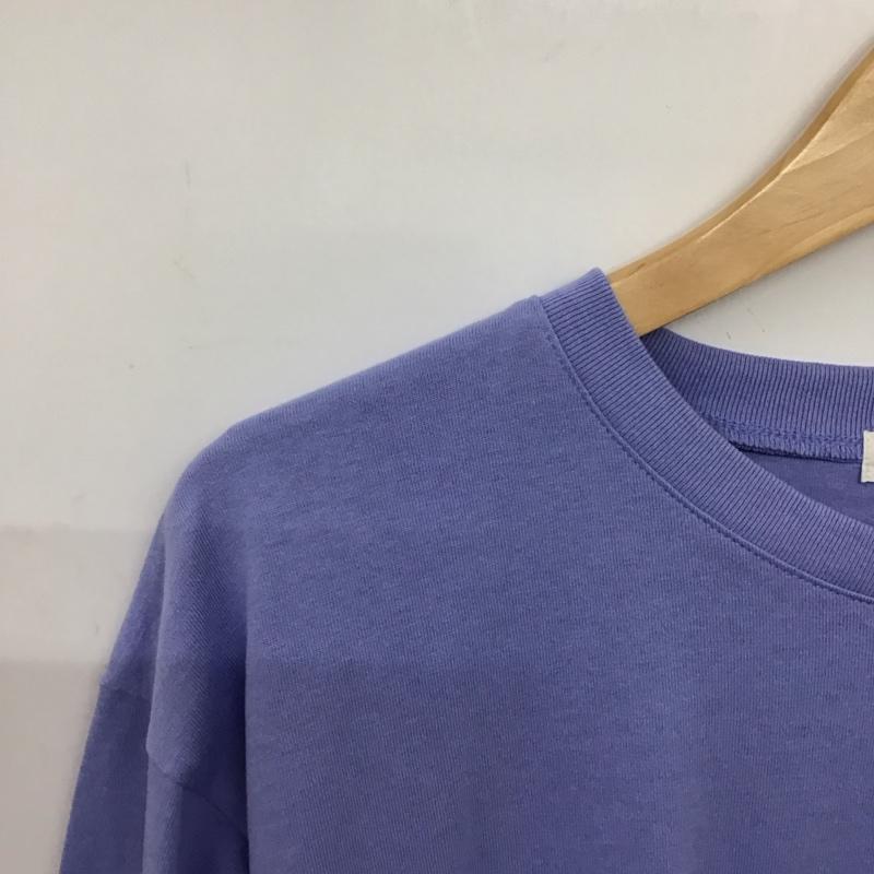 サマンサモスモスブルー Samansa Mos2 blue Tシャツ 長袖 FREE ロゴ、文字 X プリント マルチカラー / マルチカラー /  レディース USED 古着 中古 10150172