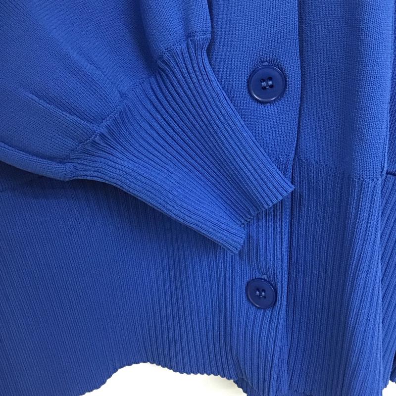 ローリーズファーム LOWRYS FARM カーディガン 長袖 2 無地 青 / ブルー /  レディース USED 古着 中古 10150178