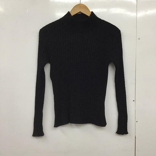 マウジー MOUSSY カットソー 長袖 010cag70-5750 FREE 無地 黒 / ブラック /  レディース USED 古着 中古 10150179