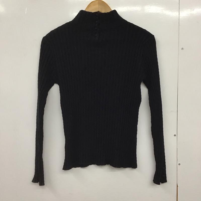 マウジー MOUSSY カットソー 長袖 010cag70-5750 FREE 無地 黒 / ブラック /  レディース USED 古着 中古 10150179
