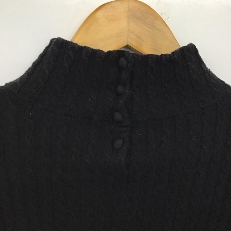 マウジー MOUSSY カットソー 長袖 010cag70-5750 FREE 無地 黒 / ブラック /  レディース USED 古着 中古 10150179