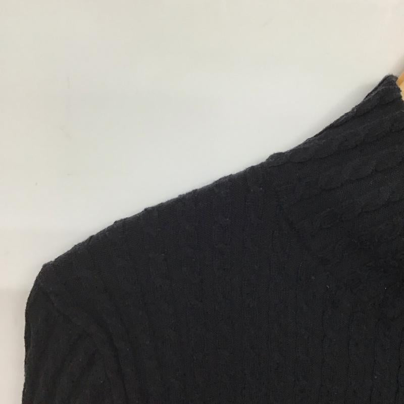 マウジー MOUSSY カットソー 長袖 010cag70-5750 FREE 無地 黒 / ブラック /  レディース USED 古着 中古 10150179