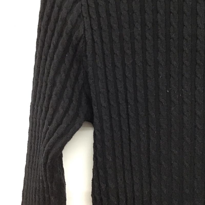 マウジー MOUSSY カットソー 長袖 010cag70-5750 FREE 無地 黒 / ブラック /  レディース USED 古着 中古 10150179