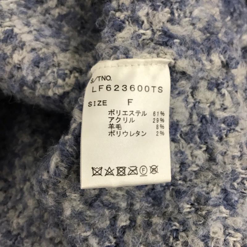 ローリーズファーム LOWRYS FARM ニット、セーター 長袖 FREE 無地 マルチカラー / マルチカラー /  レディース USED 古着 中古 10150180