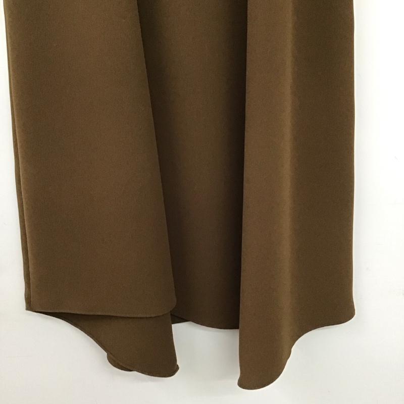 セオリー theory スカート ロングスカート 無地 茶 / ブラウン /  レディース USED 古着 中古 10150186