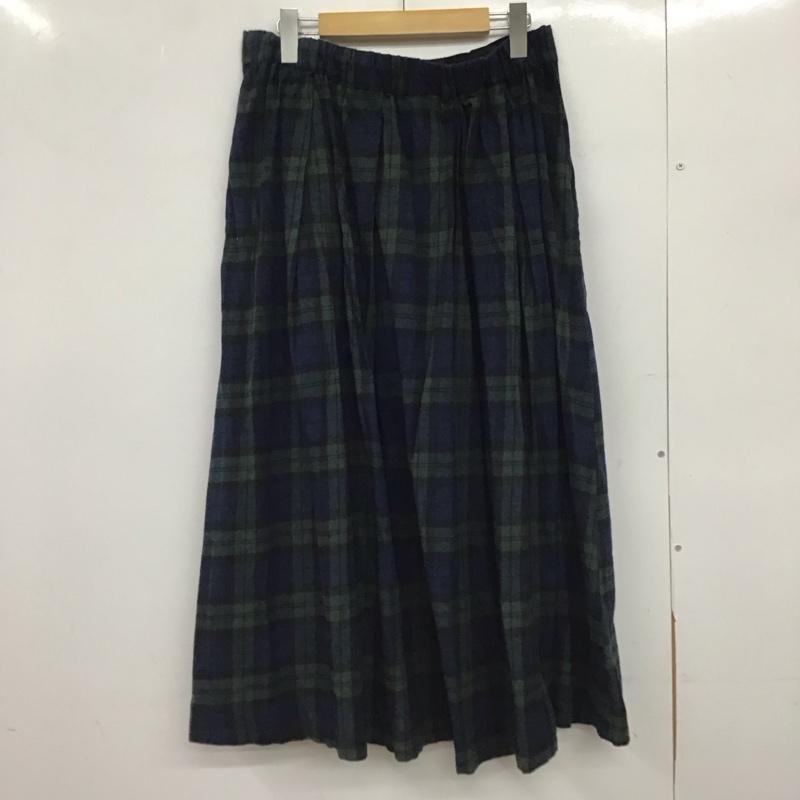 ひより HIYORI スカート ロングスカート FREE チェック マルチカラー / マルチカラー /  レディース USED 古着 中古 10150187