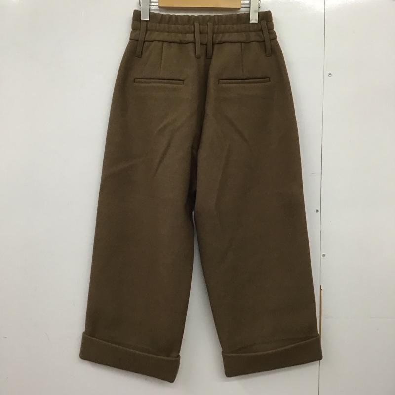 キャスパージョン CASPER JOHN パンツ スラックス S 無地 茶 / ブラウン /  レディース USED 古着 中古 10150191