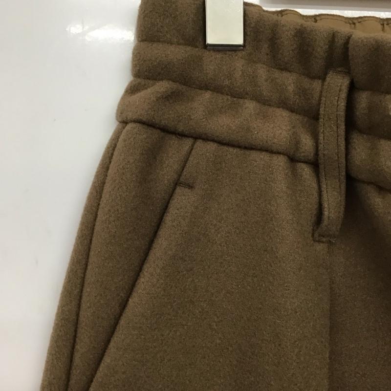 キャスパージョン CASPER JOHN パンツ スラックス S 無地 茶 / ブラウン /  レディース USED 古着 中古 10150191