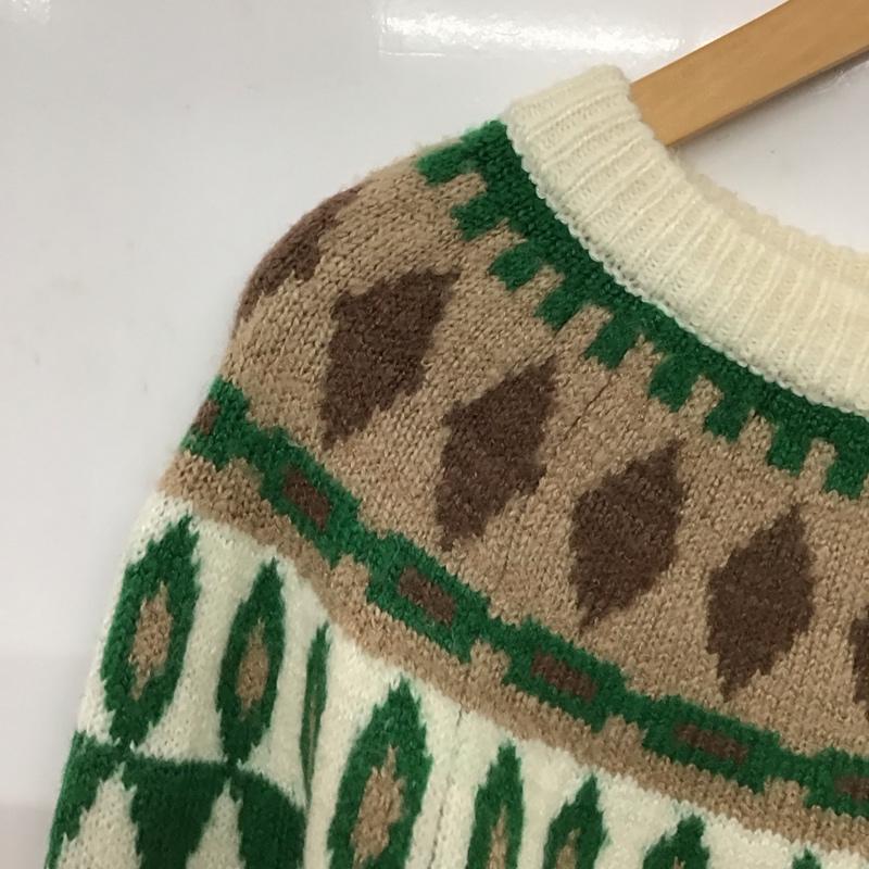 ローリーズファーム LOWRYS FARM ニット、セーター 長袖 FREE  マルチカラー / マルチカラー /  レディース USED 古着 中古 10150206
