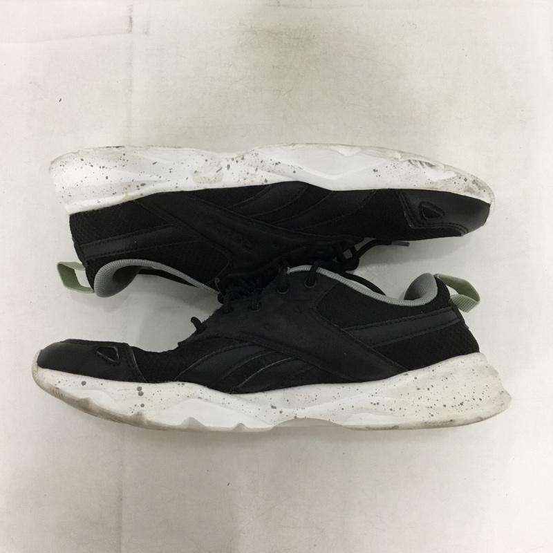 リーボック Reebok スニーカー スニーカー 3T5883Y103247 23.5cm 23.5cm ロゴ、文字 黒 / ブラック /  レディース USED 古着 中古 10150211