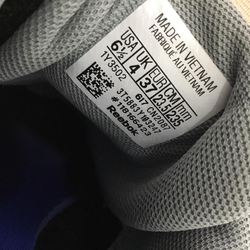 リーボック Reebok スニーカー スニーカー 3T5883Y103247 23.5cm 23.5cm ロゴ、文字 黒 / ブラック /  レディース USED 古着 中古 10150211