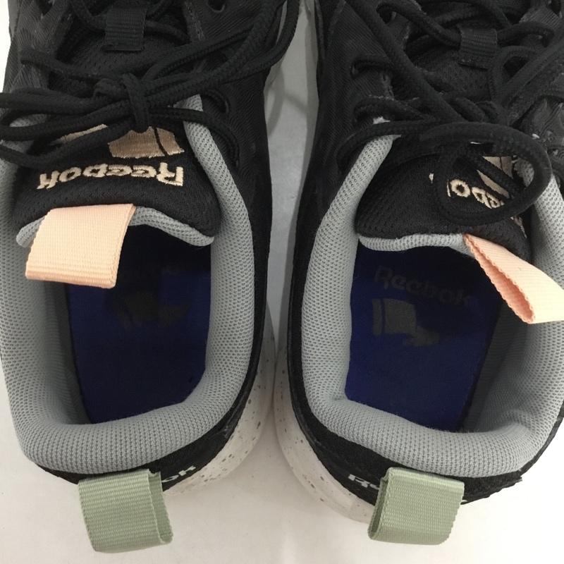 リーボック Reebok スニーカー スニーカー 3T5883Y103247 23.5cm 23.5cm ロゴ、文字 黒 / ブラック /  レディース USED 古着 中古 10150211