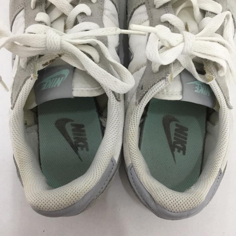 ナイキ NIKE スニーカー スニーカー 644451-130 WMNS NIKE GENICCO 24cm 24.0cm ロゴ、文字 灰 / グレー /  レディース USED 古着 中古 10150216