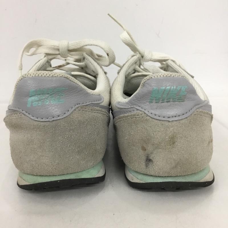 ナイキ NIKE スニーカー スニーカー 644451-130 WMNS NIKE GENICCO 24cm 24.0cm ロゴ、文字 灰 / グレー /  レディース USED 古着 中古 10150216