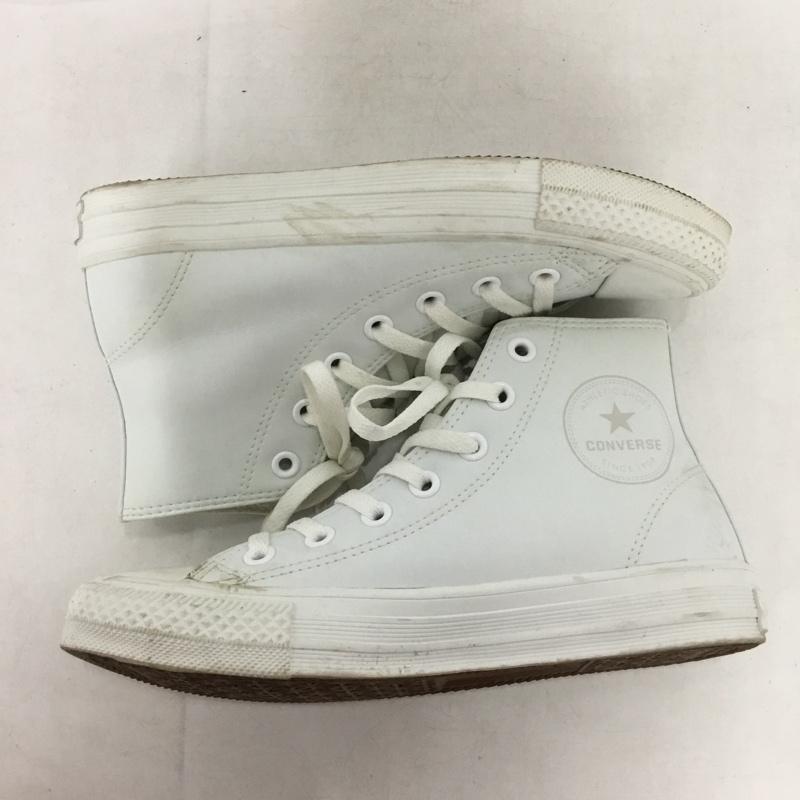 コンバース CONVERSE スニーカー スニーカー 32766130 NEXTAR110 WR HI 23.5cm 23.5cm ロゴ、文字 白 / ホワイト /  レディース USED 古着 中古 10150220