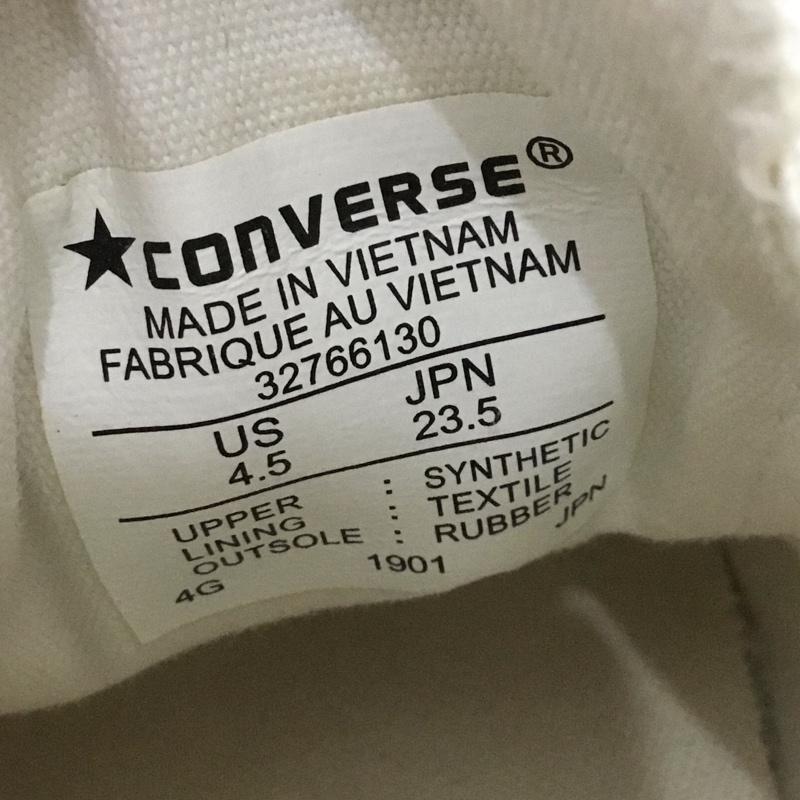 コンバース CONVERSE スニーカー スニーカー 32766130 NEXTAR110 WR HI 23.5cm 23.5cm ロゴ、文字 白 / ホワイト /  レディース USED 古着 中古 10150220