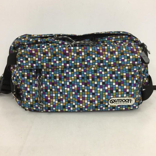 アウトドアプロダクツ OUTDOOR PRODUCTS ウエストバッグ ウエストバッグ ボディバッグ チェック マルチカラー / マルチカラー /  メンズ USED 古着 中古 10150231