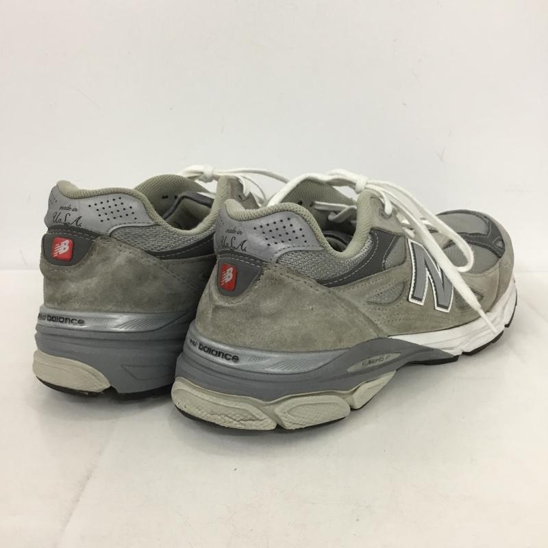ニューバランス New Balance スニーカー スニーカー M990GY3 29.5cm 箱有 29.5cm ロゴ、文字 灰 / グレー /  メンズ USED 古着 中古 10150236