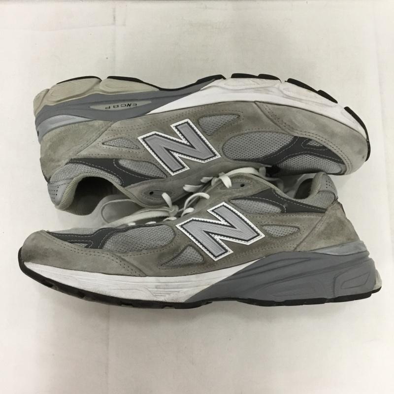 ニューバランス New Balance スニーカー スニーカー M990GY3 29.5cm 箱有 29.5cm ロゴ、文字 灰 / グレー /  メンズ USED 古着 中古 10150236