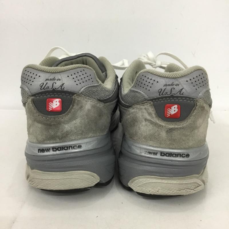 ニューバランス New Balance スニーカー スニーカー M990GY3 29.5cm 箱有 29.5cm ロゴ、文字 灰 / グレー /  メンズ USED 古着 中古 10150236