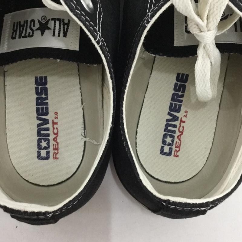 コンバース CONVERSE スニーカー スニーカー 1SD819 ALL STAR R OX 28cm ローカット 28.0cm ロゴ、文字 黒 / ブラック /  メンズ USED 古着 中古 10150244
