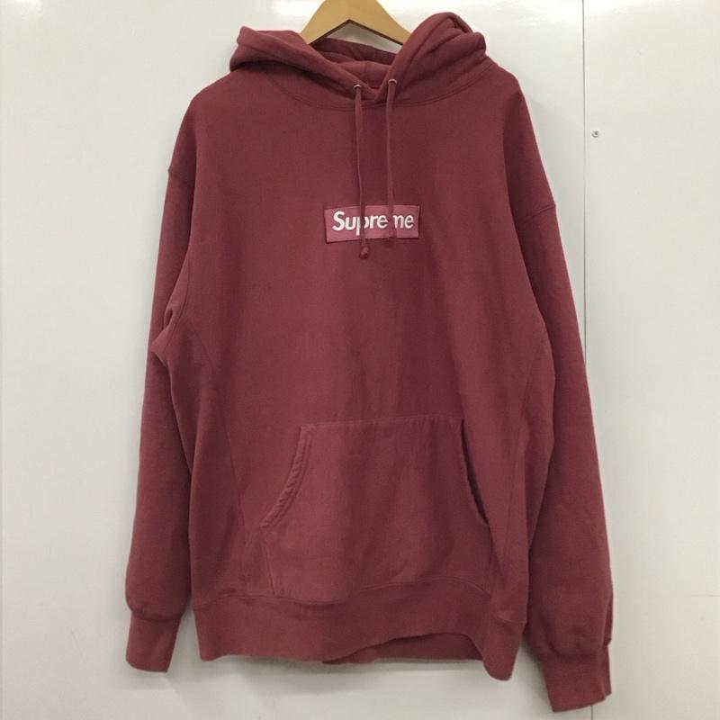 シュプリーム Supreme パーカー 長袖 21AW BoxLogoHoodedSweatshirt プルオーバーパーカー XL ロゴ、文字 えんじ / ワインレッド /  メンズ USED 古着 中古 10150248