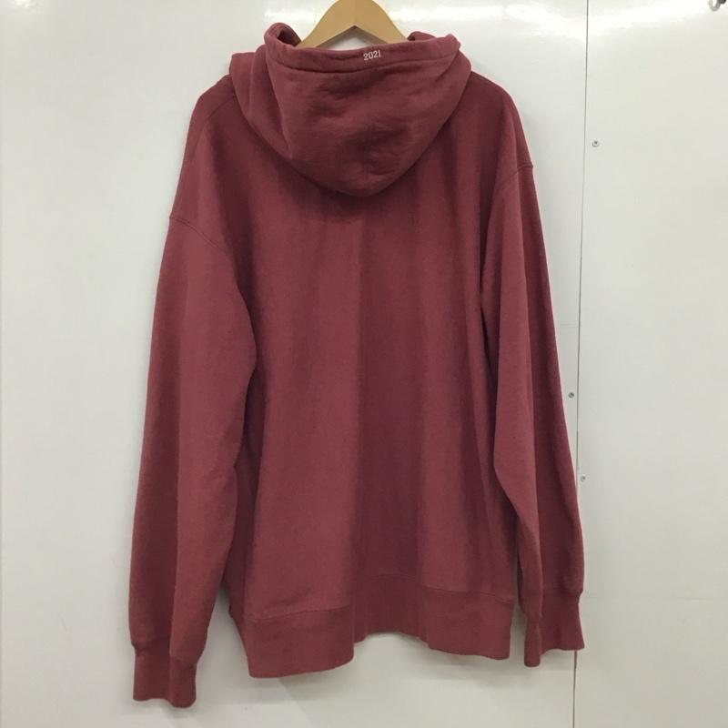 シュプリーム Supreme パーカー 長袖 21AW BoxLogoHoodedSweatshirt プルオーバーパーカー XL ロゴ、文字 えんじ / ワインレッド /  メンズ USED 古着 中古 10150248
