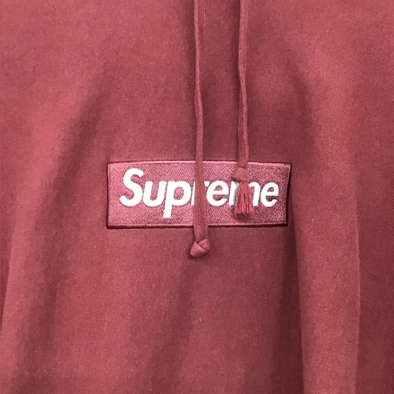 シュプリーム Supreme パーカー 長袖 21AW BoxLogoHoodedSweatshirt プルオーバーパーカー XL ロゴ、文字 えんじ / ワインレッド /  メンズ USED 古着 中古 10150248