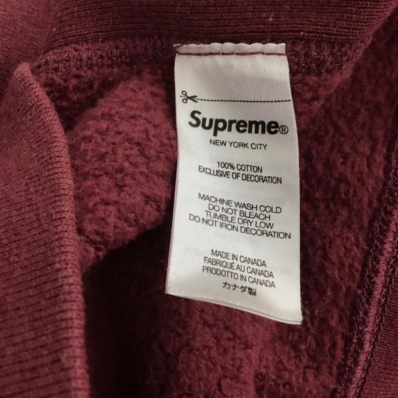 シュプリーム Supreme パーカー 長袖 21AW BoxLogoHoodedSweatshirt プルオーバーパーカー XL ロゴ、文字 えんじ / ワインレッド /  メンズ USED 古着 中古 10150248