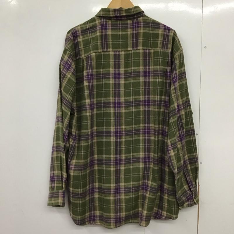 ケボズ KEBOZ シャツ、ブラウス 長袖 長袖シャツ チェックシャツ カラーシャツ XL チェック マルチカラー / マルチカラー /  メンズ USED 古着 中古 10150252