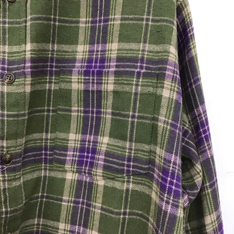 ケボズ KEBOZ シャツ、ブラウス 長袖 長袖シャツ チェックシャツ カラーシャツ XL チェック マルチカラー / マルチカラー /  メンズ USED 古着 中古 10150252