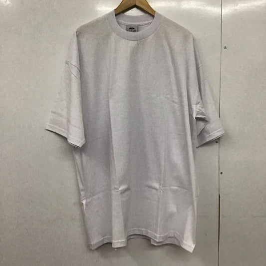 プロクラブ PRO CLUB Tシャツ 半袖 半袖カットソー プリントTシャツ クルーネックカットソー XXL 無地 白 / ホワイト /  メンズ USED 古着 中古 10150253