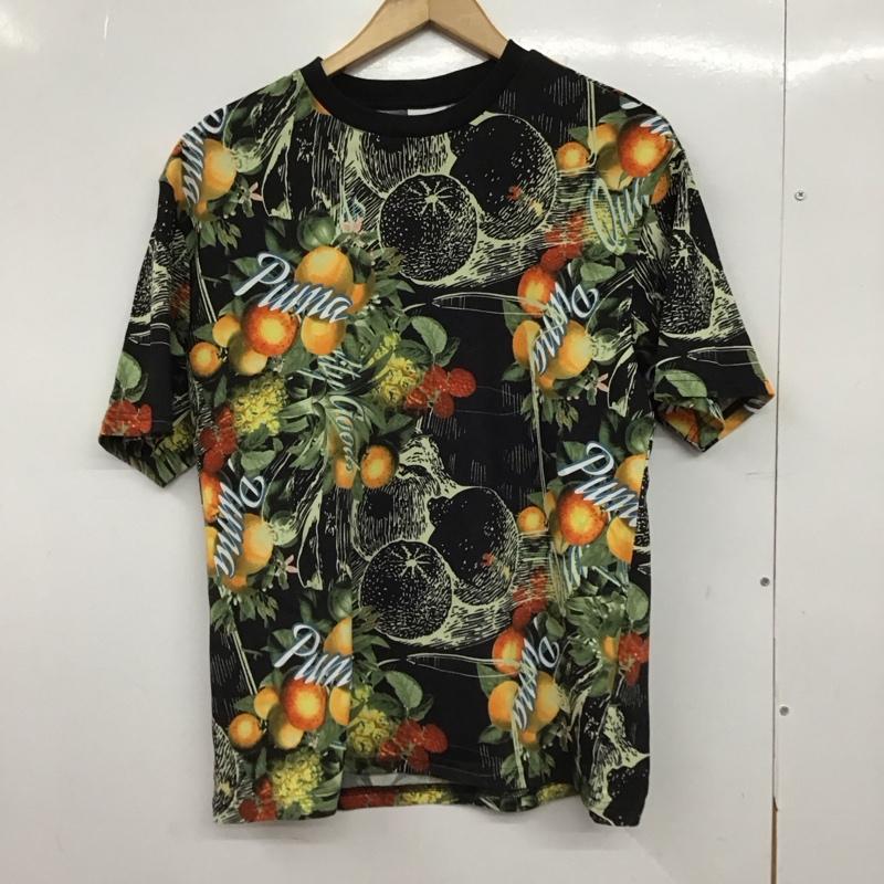 プーマ PUMA Tシャツ 半袖 半袖カットソー プリントTシャツ クルーネックカットソー S プリント マルチカラー / マルチカラー /  メンズ USED 古着 中古 10150263