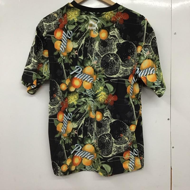 プーマ PUMA Tシャツ 半袖 半袖カットソー プリントTシャツ クルーネックカットソー S プリント マルチカラー / マルチカラー /  メンズ USED 古着 中古 10150263
