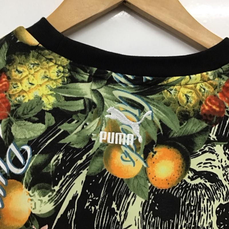 プーマ PUMA Tシャツ 半袖 半袖カットソー プリントTシャツ クルーネックカットソー S プリント マルチカラー / マルチカラー /  メンズ USED 古着 中古 10150263