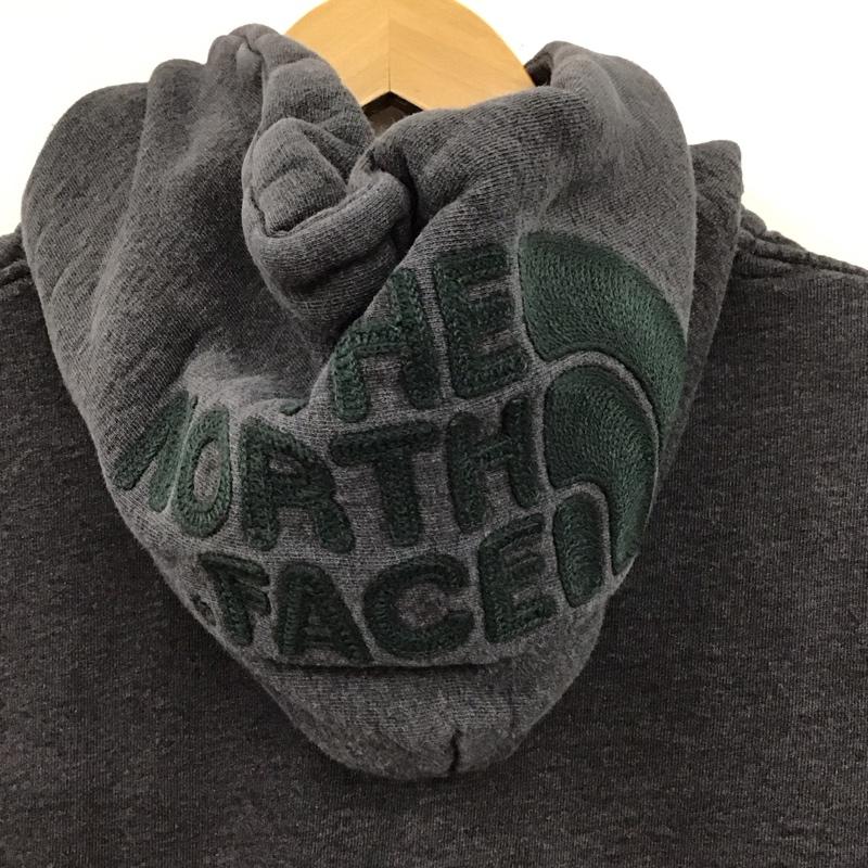 ザノースフェイス THE NORTH FACE パーカー 長袖 nt11530 リアビューフルジップフーディ ジップアップパーカー M ロゴ、文字 ダークグレー / ダークグレー /  メンズ USED 古着 中古 10150264