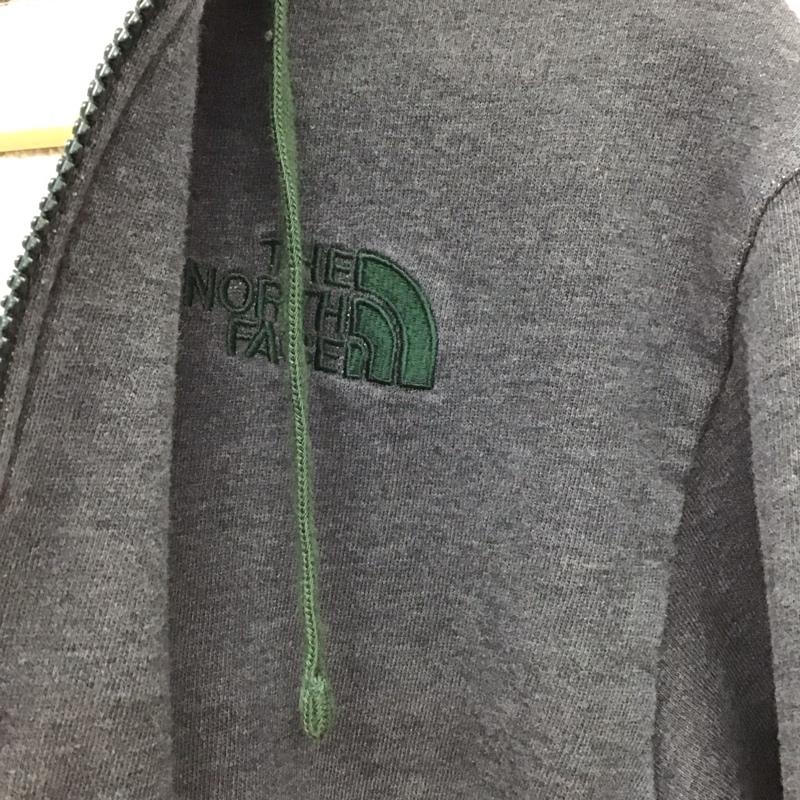 ザノースフェイス THE NORTH FACE パーカー 長袖 nt11530 リアビューフルジップフーディ ジップアップパーカー M ロゴ、文字 ダークグレー / ダークグレー /  メンズ USED 古着 中古 10150264