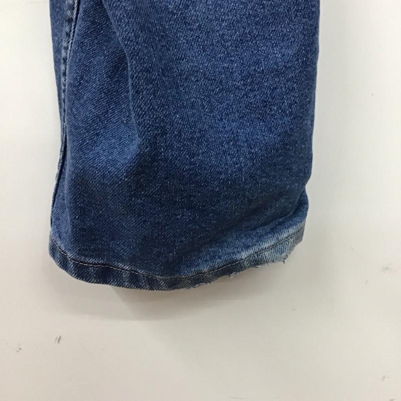 ラングラー Wrangler パンツ デニム、ジーンズ デニムパンツ ワイドパンツ カジュアルパンツ 42 無地 インディゴ / インディゴ /  メンズ USED 古着 中古 10150266