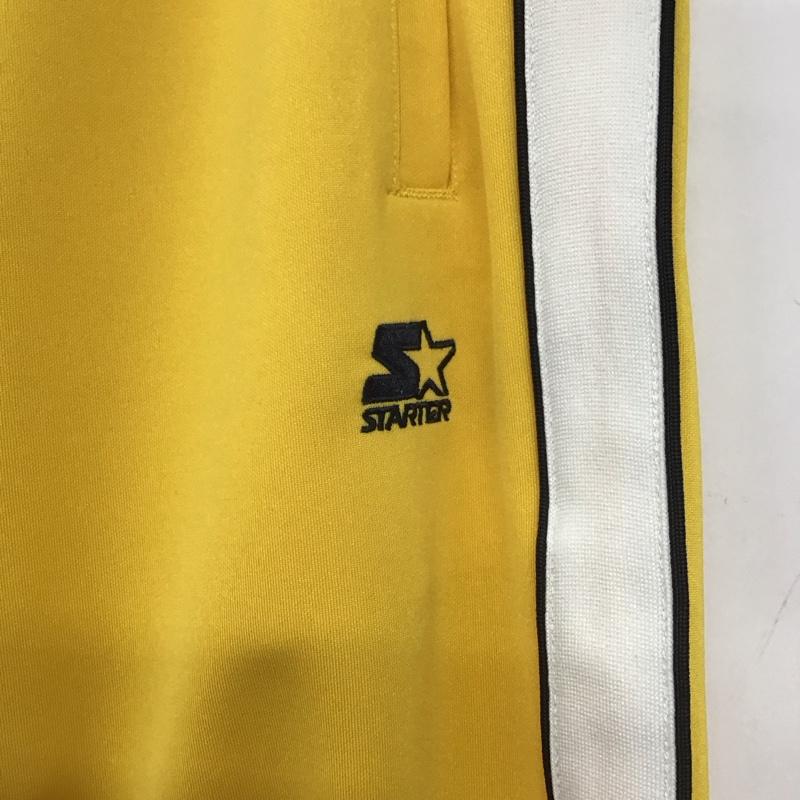 スターター STARTER パンツ ワークパンツ、ペインターパンツ M ロゴ、文字 黄 / イエロー /  メンズ USED 古着 中古 10150267