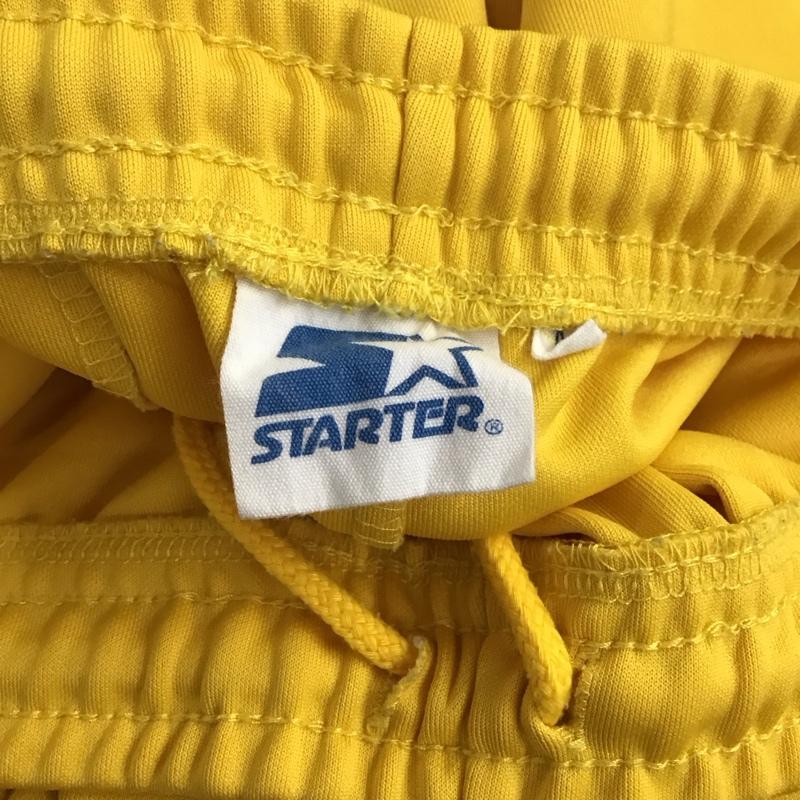 スターター STARTER パンツ ワークパンツ、ペインターパンツ M ロゴ、文字 黄 / イエロー /  メンズ USED 古着 中古 10150267